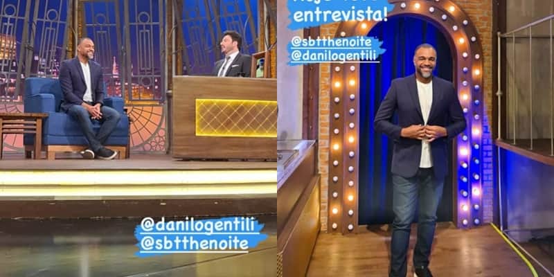 Denilson e Danilo Gentili Denilson e Danilo Gentili