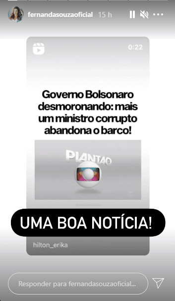Fernanda Souza/ Plantão Globo Fernanda Souza/ Plantão Globo