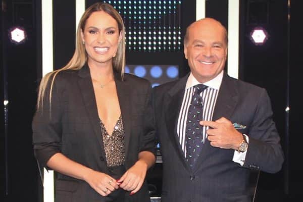 Sarah Andrade e Marcelo de Carvalho TV Fama Sarah Andrade e Marcelo de Carvalho TV Fama