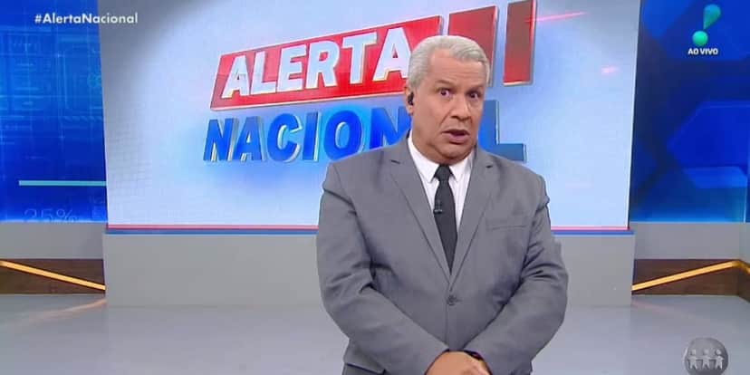 Sikêra Jr no comando do Alerta Nacional na RedeTV! (Foto: Reprodução) Sikêra Jr no comando do Alerta Nacional na RedeTV! (Foto: Reprodução)