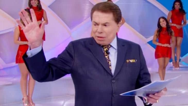Homem do Baú fez saudação nazista em programa (Foto: Reprodução/SBT) Homem do Baú fez saudação nazista em programa (Foto: Reprodução/SBT)