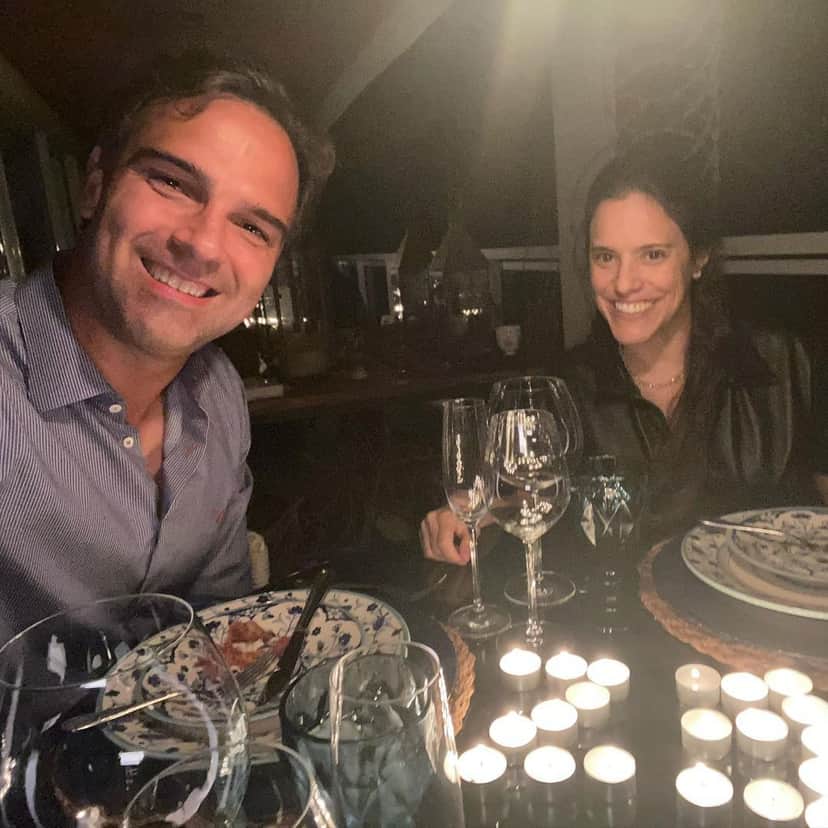 Tadeu Schmidt é casado com Ana Cristina (Reprodução) Tadeu Schmidt é casado com Ana Cristina (Reprodução)