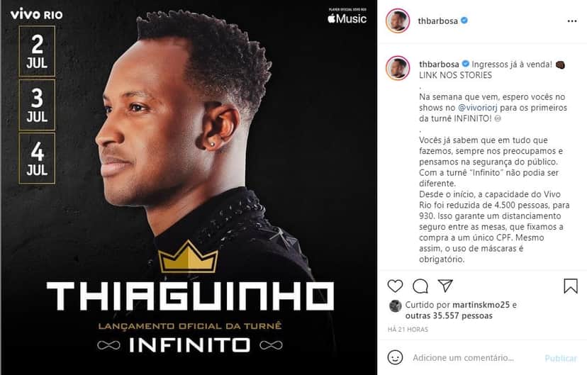 Thiaguinho (Reprodução) Thiaguinho (Reprodução)