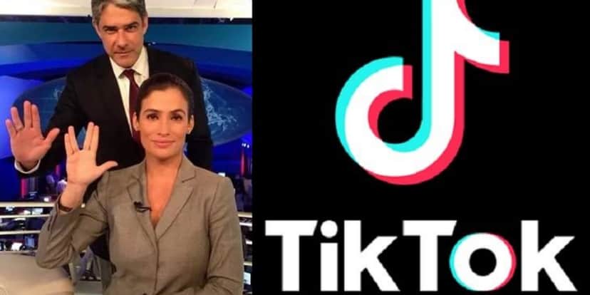 TikTok é o novo parceiro do Jornal Nacional na Globo (Foto: Reprodução)