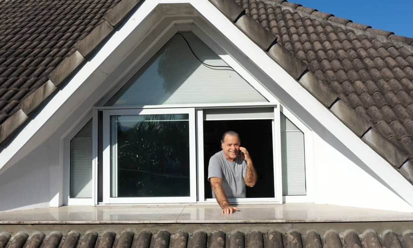 Tony Ramos em sua casa de campo (Foto: Divulgação) Tony Ramos em sua casa de campo (Foto: Divulgação)