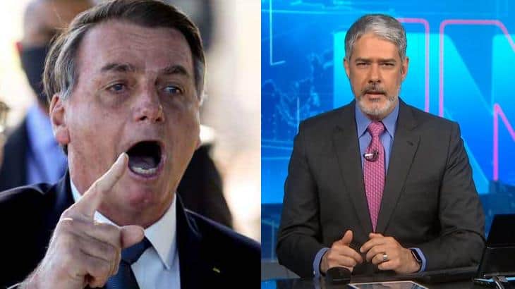 Após quebra de protocolo descontrolada na Globo, William Bonner deixa o Jornal Nacional e foto prova saída Após quebra de protocolo descontrolada na Globo, William Bonner deixa o Jornal Nacional e foto prova saída