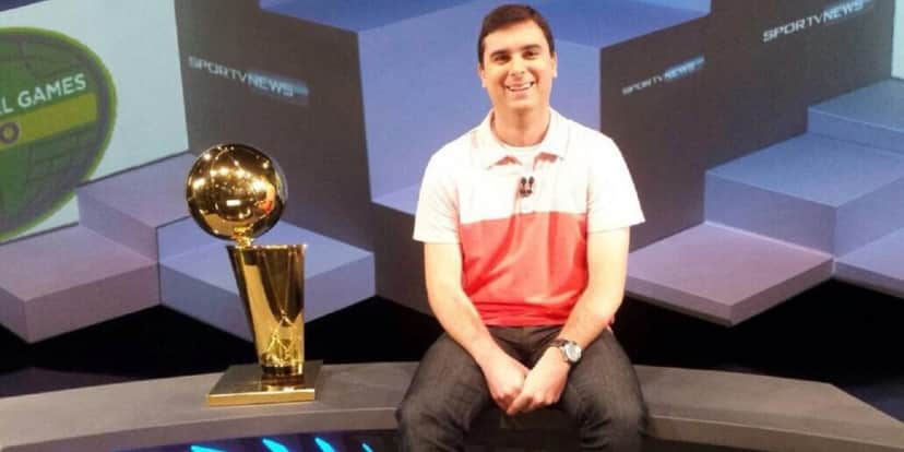 Bruno Souza era a voz do vôlei no SporTV (Foto: Reprodução) Bruno Souza era a voz do vôlei no SporTV (Foto: Reprodução)