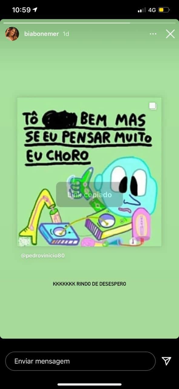 "Se eu pensar muito eu choro", desmorona filha de William Bonner após ver jornalista ser expulso de casa "Se eu pensar muito eu choro", desmorona filha de William Bonner após ver jornalista ser expulso de casa
