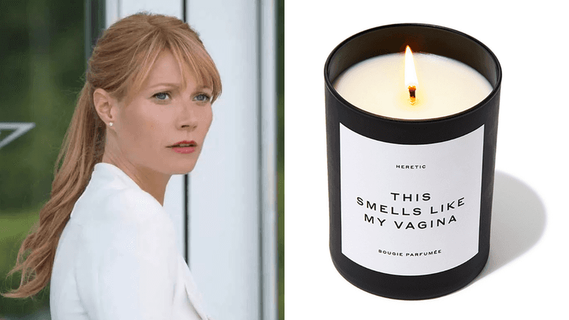 Gwyneth Paltrow e a linha de velas com o cheiro de sua vagina (Foto: Reprodução/Marvel/Divulgação)