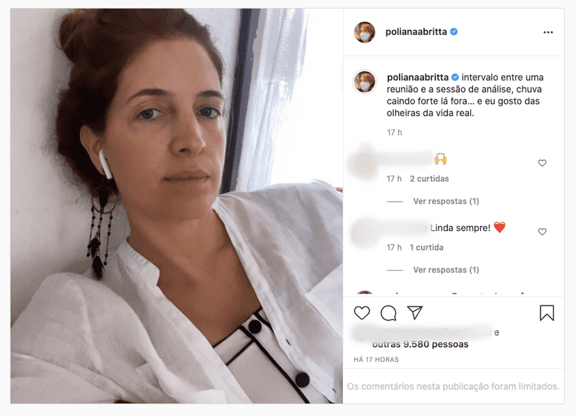 Poliana Abritta surge com rosto abatido após saído do Fantástico - Reprodução Poliana Abritta surge com rosto abatido após saído do Fantástico - Reprodução