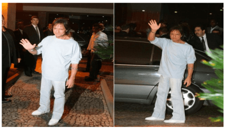 Roberto Carlos tem foto de bermuda viralizada nas redes sociais, mas, história é revelada (Foto: Reprodução)