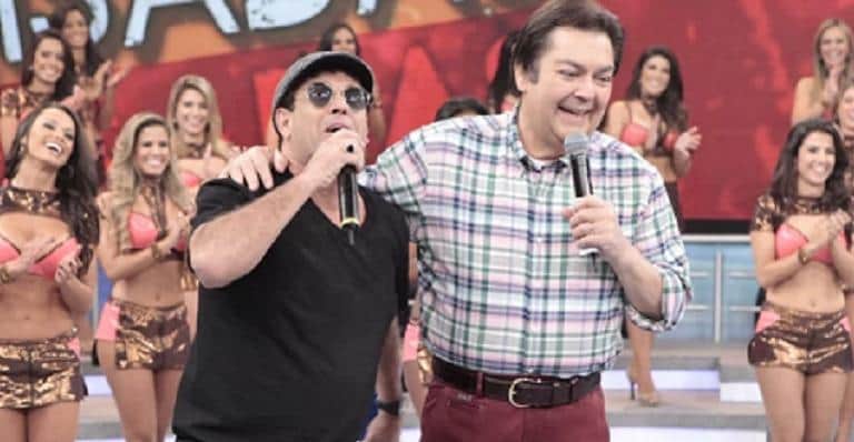 Sérgio Mallandro e Faustão no "Domingão" (Foto: Divulgação/TV Globo) Sérgio Mallandro e Faustão no "Domingão" (Foto: Divulgação/TV Globo)