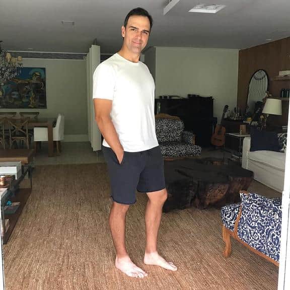 Tadeu Schmidt, apresentador do "Fantástico", da Globo, é jogador de golfe (Foto: Reprodução/Instagram) Tadeu Schmidt, apresentador do "Fantástico", da Globo, é jogador de golfe (Foto: Reprodução/Instagram)