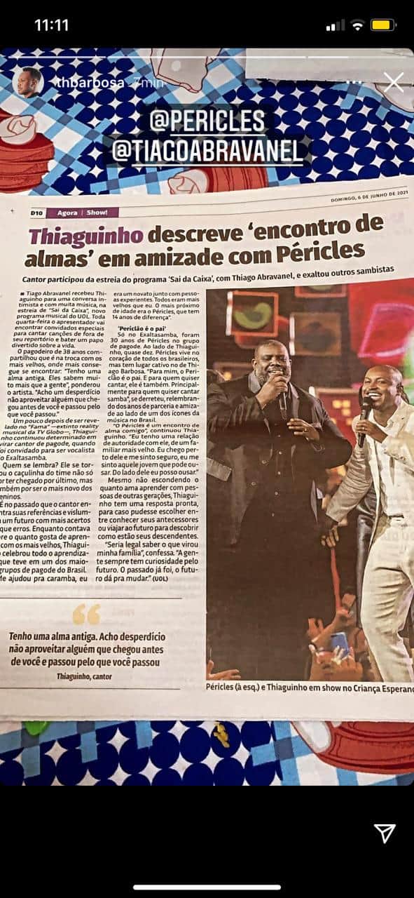 Após declarar amor à rapaz e surgir aos beijos, Thiaguinho tem flagra rodeado por homens e assume: "Saudade" Após declarar amor à rapaz e surgir aos beijos, Thiaguinho tem flagra rodeado por homens e assume: "Saudade"