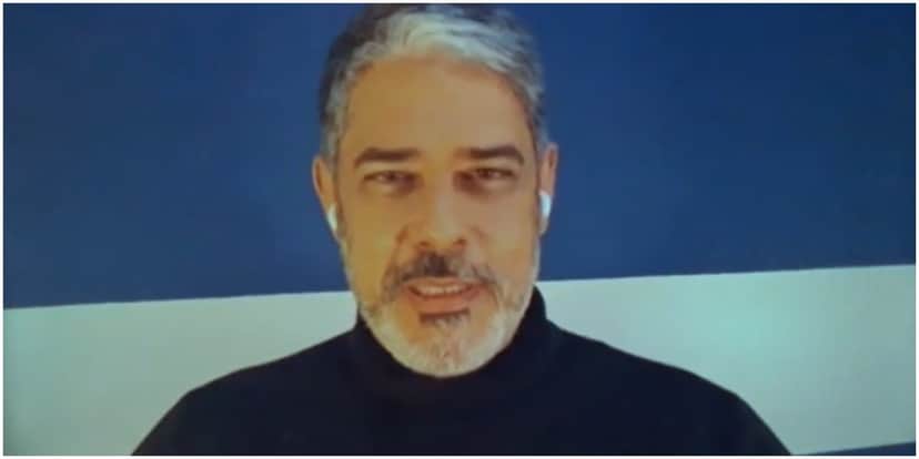 O jornalista William Bonner desabafou na Globo - Foto: Reprodução O jornalista William Bonner desabafou na Globo - Foto: Reprodução
