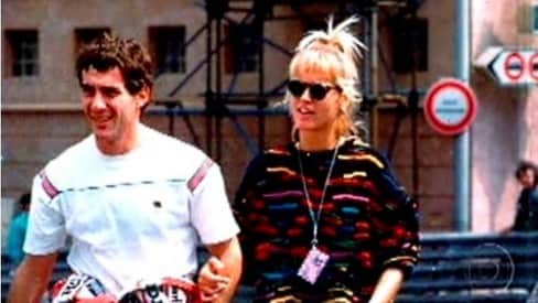 Ayrton Senna e Xuxa (Reprodução) Ayrton Senna e Xuxa (Reprodução)