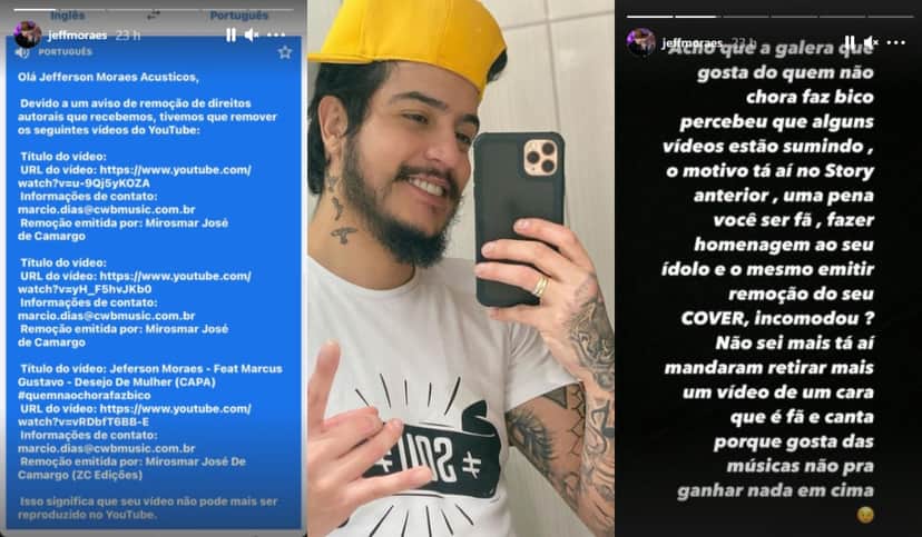 Cantor diz que foi derrubado por Zezé Di Camargo e expõe decepção (Foto: Reprodução) Cantor diz que foi derrubado por Zezé Di Camargo e expõe decepção (Foto: Reprodução)