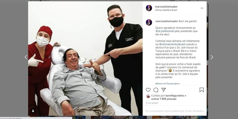 Beiçola confessa tratamento nas redes sociais (Reprodução) Beiçola confessa tratamento nas redes sociais (Reprodução)