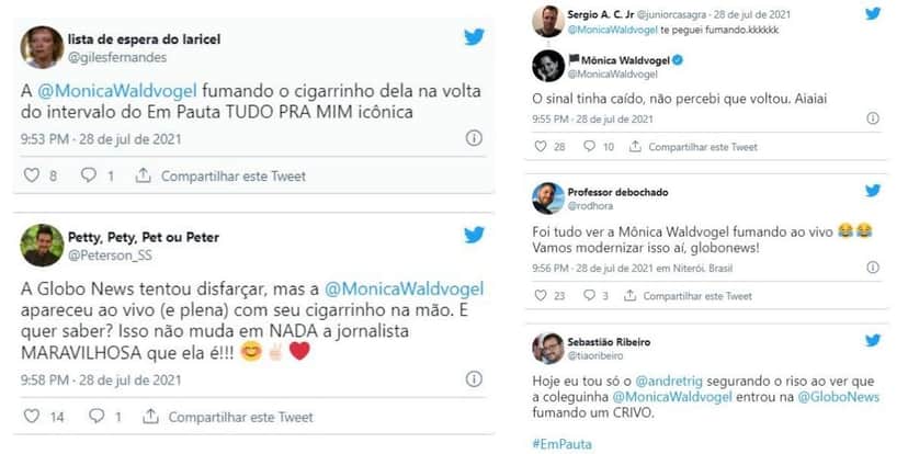 Jornalista viraliza nas redes sociais (Reprodução) Jornalista viraliza nas redes sociais (Reprodução)