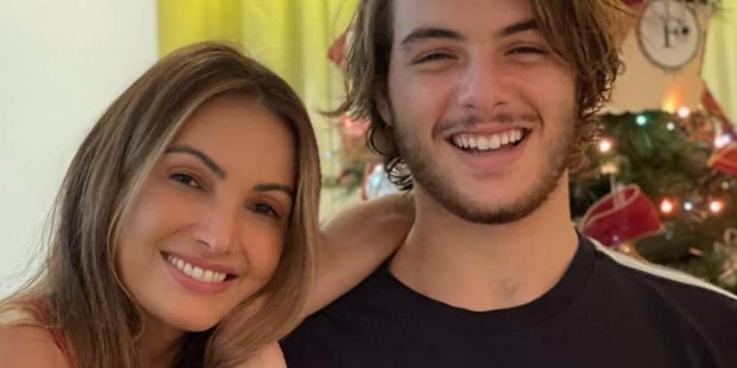 Patrícia Poeta e filho, Felipe Poeta (Reprodução) Patrícia Poeta e filho, Felipe Poeta (Reprodução)