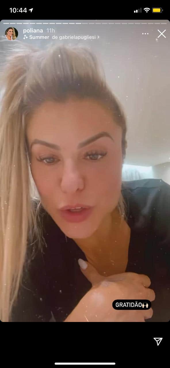 Poliana Rocha faz confissão nas redes sociais (Reprodução) Poliana Rocha faz confissão nas redes sociais (Reprodução)