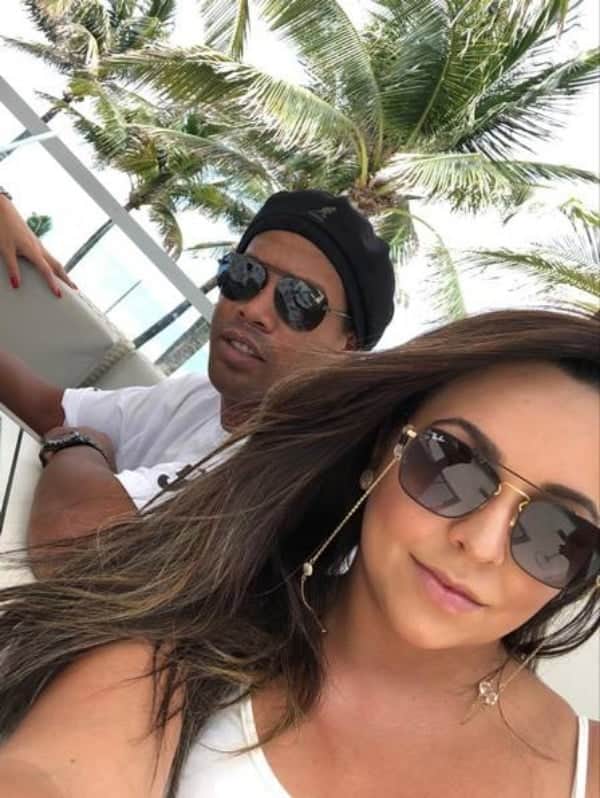 Ronaldinho Gaúcho e a ex, Priscilla Coelho (Foto: Reprodução) Ronaldinho Gaúcho e a ex, Priscilla Coelho (Foto: Reprodução)