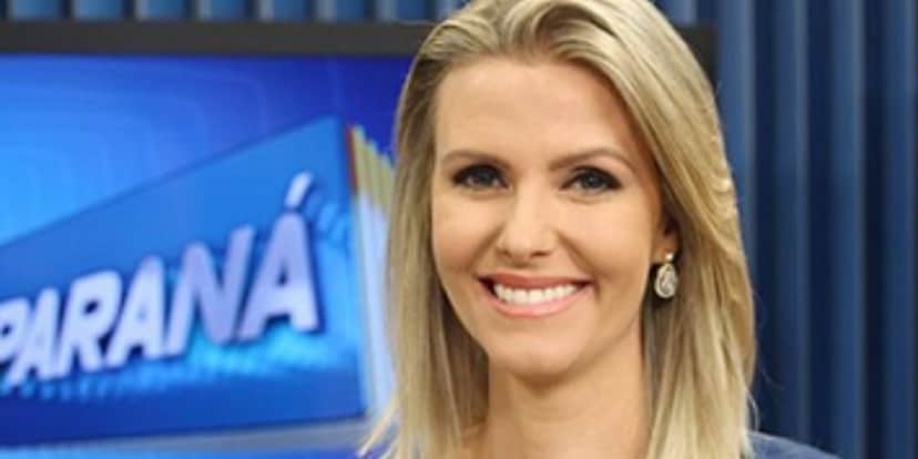 Thays Beleze já trabalhou em afiliada da Globo no Paraná (Foto: Reprodução) Thays Beleze já trabalhou em afiliada da Globo no Paraná (Foto: Reprodução)