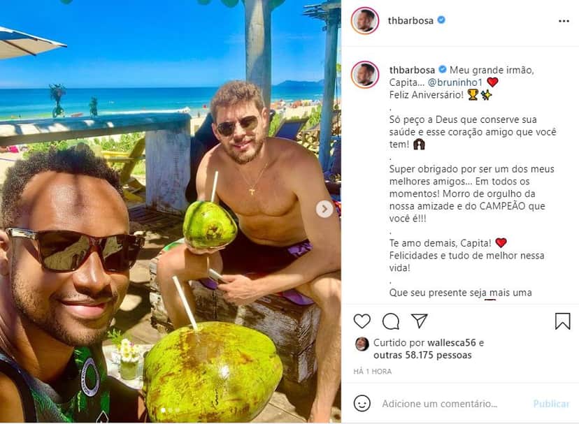 Thiaguinho e parceiro (Reprodução) Thiaguinho e parceiro (Reprodução)