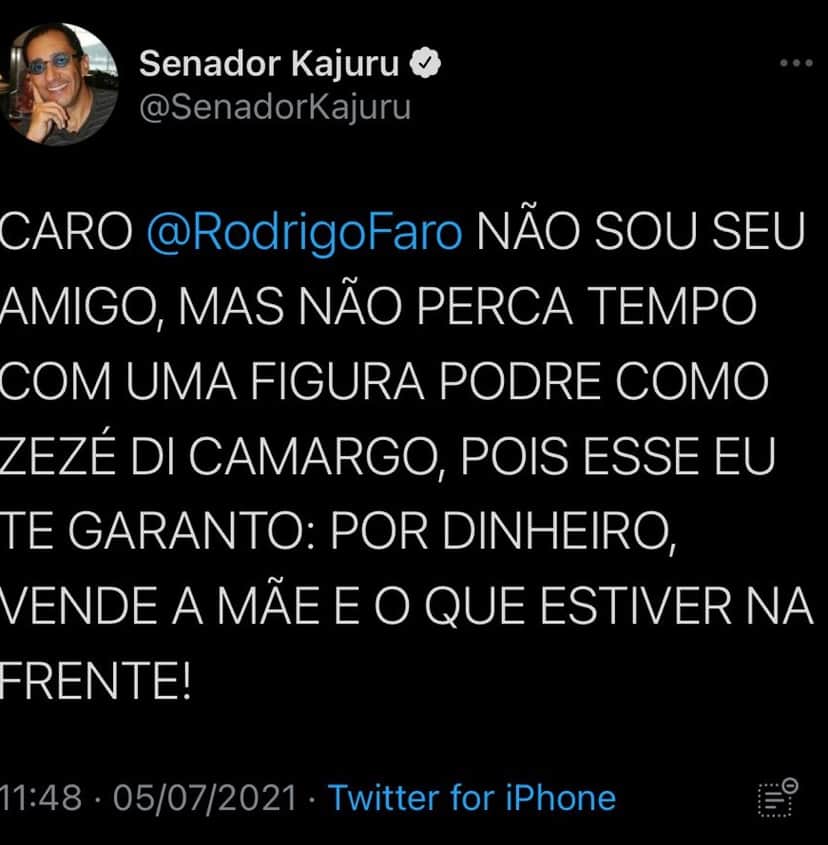 Kajuru e Zezé Di Camargo Kajuru e Zezé Di Camargo
