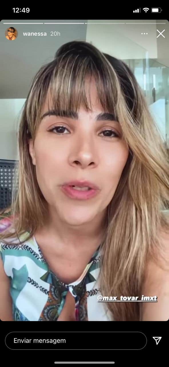 Wanessa expõe mudança de vida nas redes sociais (Reprodução) Wanessa expõe mudança de vida nas redes sociais (Reprodução)