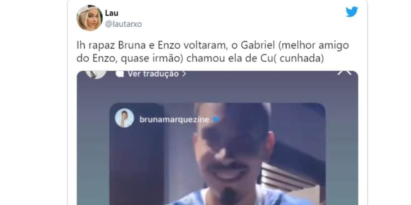 Após se deparar com Neymar acompanhado de outra mulher, Bruna Marquezine surge com Enzo Celulari: "Meu" Após se deparar com Neymar acompanhado de outra mulher, Bruna Marquezine surge com Enzo Celulari: "Meu"
