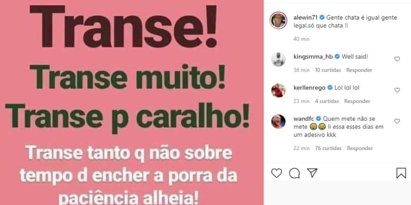"Transe muito", marido de Ana Hickmann escandaliza e expõe intimidades após ter defeito escancarado por loira "Transe muito", marido de Ana Hickmann escandaliza e expõe intimidades após ter defeito escancarado por loira