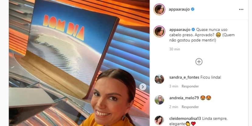 Em guerra com Chico Pinheiro, Ana Paula Araújo volta à bancada na Globo e confirma nos bastidores: "Não gostou" Em guerra com Chico Pinheiro, Ana Paula Araújo volta à bancada na Globo e confirma nos bastidores: "Não gostou"