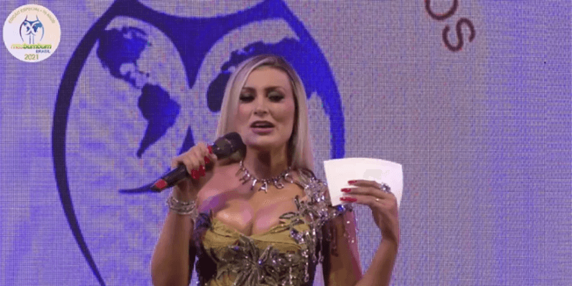 Modelo quer entrar no BBB (Foto: Reprodução / YouTube) Modelo quer entrar no BBB (Foto: Reprodução / YouTube)