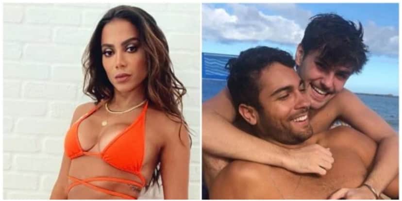 Anitta deu em cima de jogador comprometido - Foto: Montagem Anitta deu em cima de jogador comprometido - Foto: Montagem