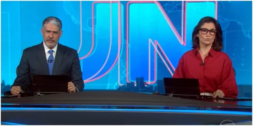 William Bonner e Renata Vasconcellos comandam juntos o Jornal Nacional - Foto: Reprodução William Bonner e Renata Vasconcellos comandam juntos o Jornal Nacional - Foto: Reprodução