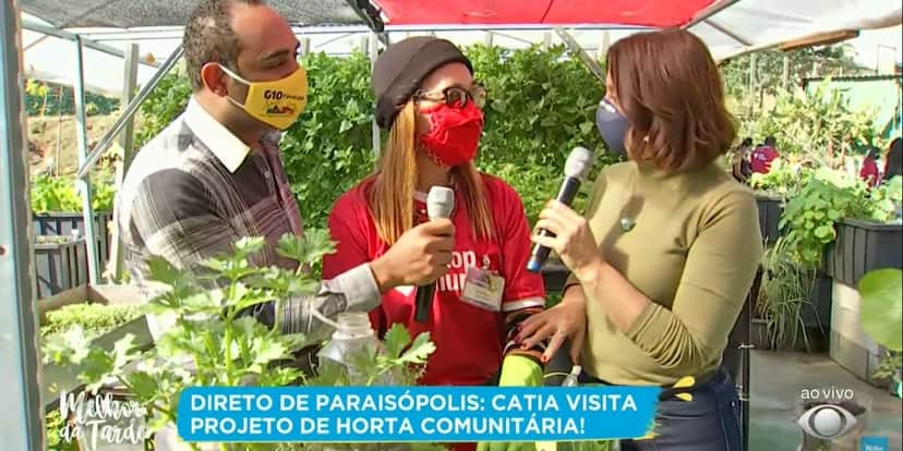 Catia Fonseca abandona estúdios do Melhor da Tarde, é encontrada em meio à matagal e foge de moto: "Corajosa" Catia Fonseca abandona estúdios do Melhor da Tarde, é encontrada em meio à matagal e foge de moto: "Corajosa"