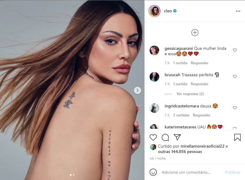Cleo Pires arranca o sutiã e dá show de sensualidade (Foto: Reprodução) Cleo Pires arranca o sutiã e dá show de sensualidade (Foto: Reprodução)