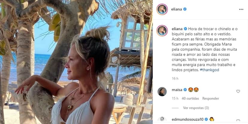 Após se despedir de programa no SBT, Eliana confirma fim em textão devastador: "As memórias ficam para sempre" Após se despedir de programa no SBT, Eliana confirma fim em textão devastador: "As memórias ficam para sempre"
