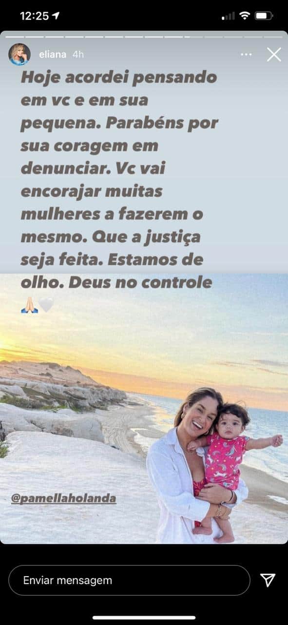Eliana faz triste desabafo sobre violência doméstica - Reprodução Eliana faz triste desabafo sobre violência doméstica - Reprodução
