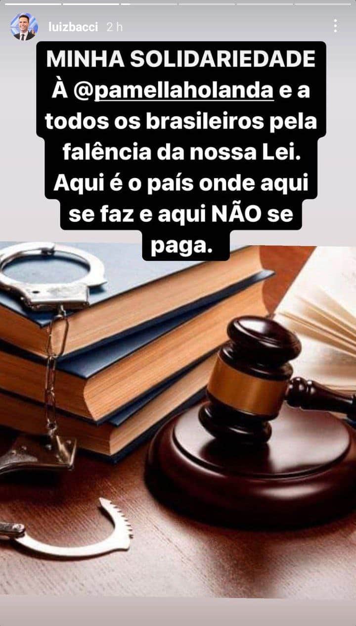 Jornalista fez desabafo surpreendente (Foto: Reprodução) Jornalista fez desabafo surpreendente (Foto: Reprodução)