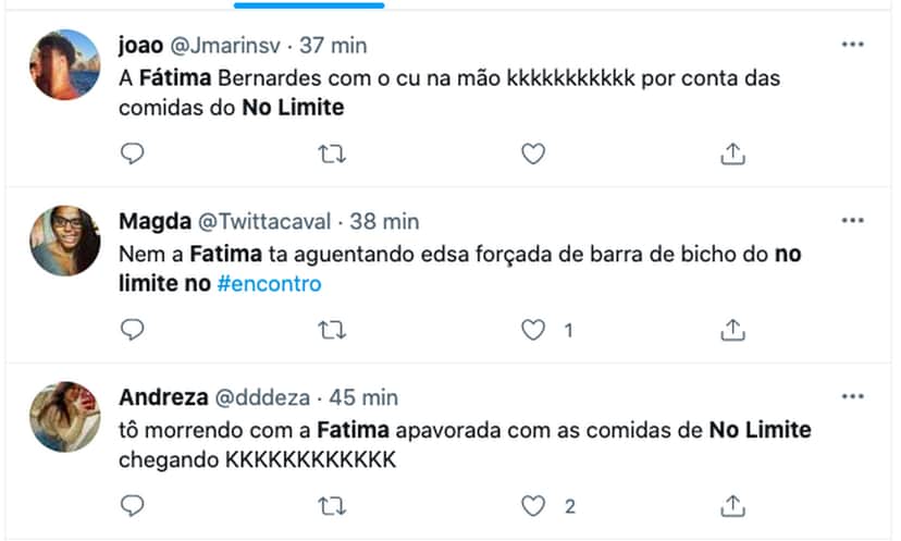 Fátima Bernardes odiou brincadeira feita pela produção do Encontro - Globo Fátima Bernardes odiou brincadeira feita pela produção do Encontro - Globo