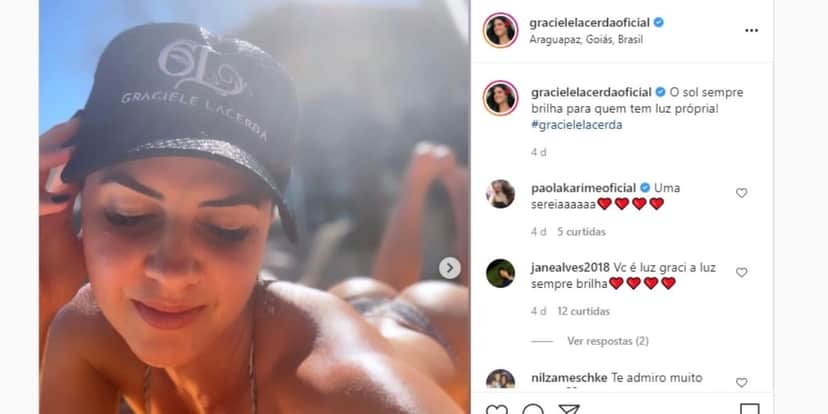 Após separação, sofrimento e até denunciar o que Zezé fez, Graciele Lacerda detona verdade: “Luz própria” Após separação, sofrimento e até denunciar o que Zezé fez, Graciele Lacerda detona verdade: “Luz própria”