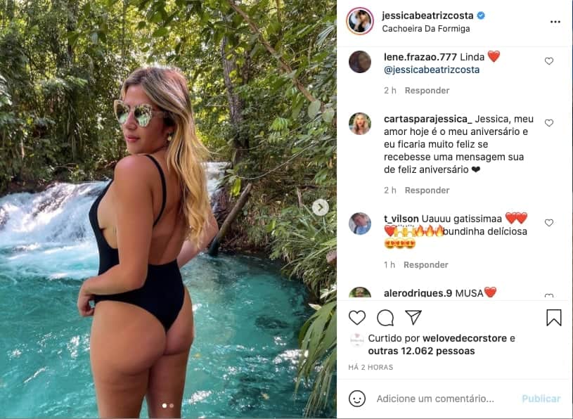 Filha de Leonardo exibe corpão nas redes sociais e fãs vão ao delírio - Reprodução Filha de Leonardo exibe corpão nas redes sociais e fãs vão ao delírio - Reprodução