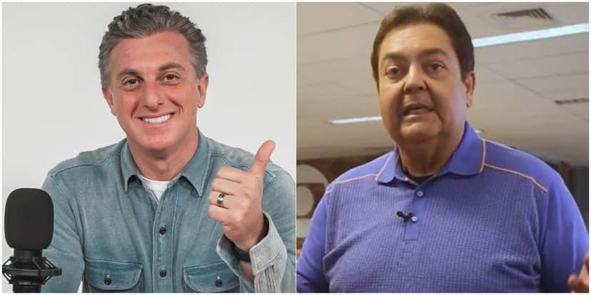 Luciano Huck e Faustão - Foto: Reprodução Luciano Huck e Faustão - Foto: Reprodução