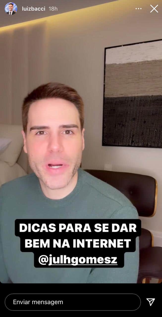 "Desempregado", confirma Luiz Bacci, após sair da Record e substituto assumir, suplicando: "Eu peço pra vocês" "Desempregado", confirma Luiz Bacci, após sair da Record e substituto assumir, suplicando: "Eu peço pra vocês"