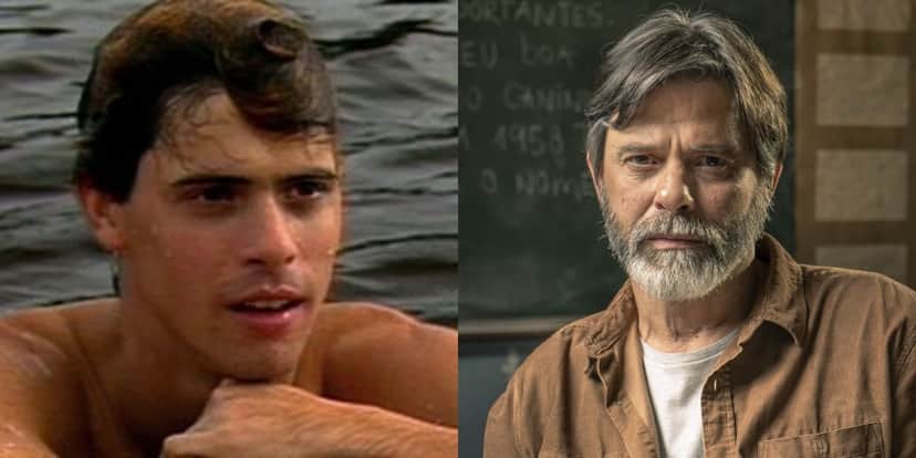 Marcos Winter viveu Jove em "Pantanal" (Foto: Reprodução/Manchete/TV Globo) Marcos Winter viveu Jove em "Pantanal" (Foto: Reprodução/Manchete/TV Globo)