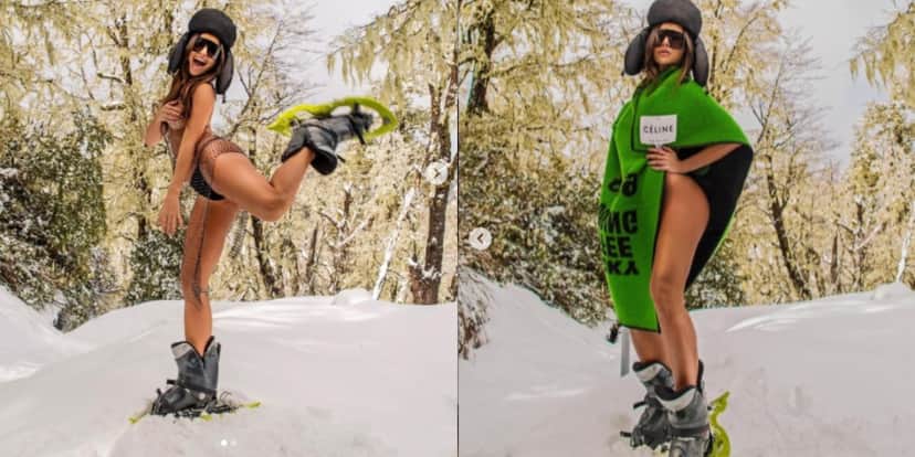 Sabrina Sato posa da forma que veio ao mundo (Foto: Reprodução) Sabrina Sato posa da forma que veio ao mundo (Foto: Reprodução)