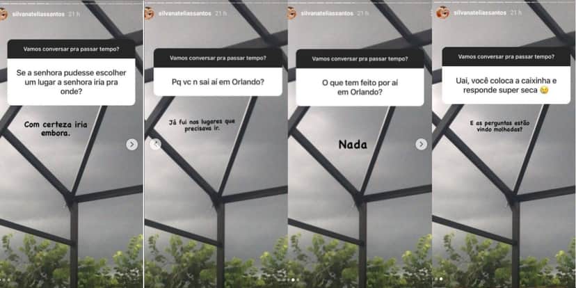 Mãe de Larissa Manoela interage com seguidores e dá o que falar com respostas (Foto: Reprodução) Mãe de Larissa Manoela interage com seguidores e dá o que falar com respostas (Foto: Reprodução)