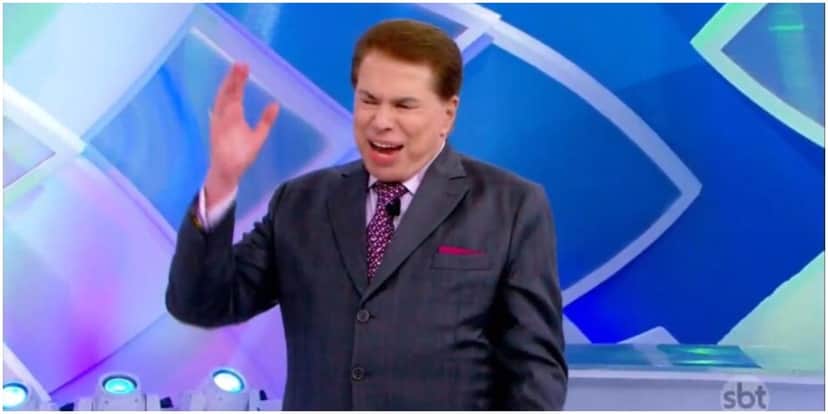 O apresentador Silvio Santos surpreendeu - Foto: Reprodução